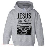 Jesus Is My Jam Christian Faith Lovers Toddler Hoodie thumb 0