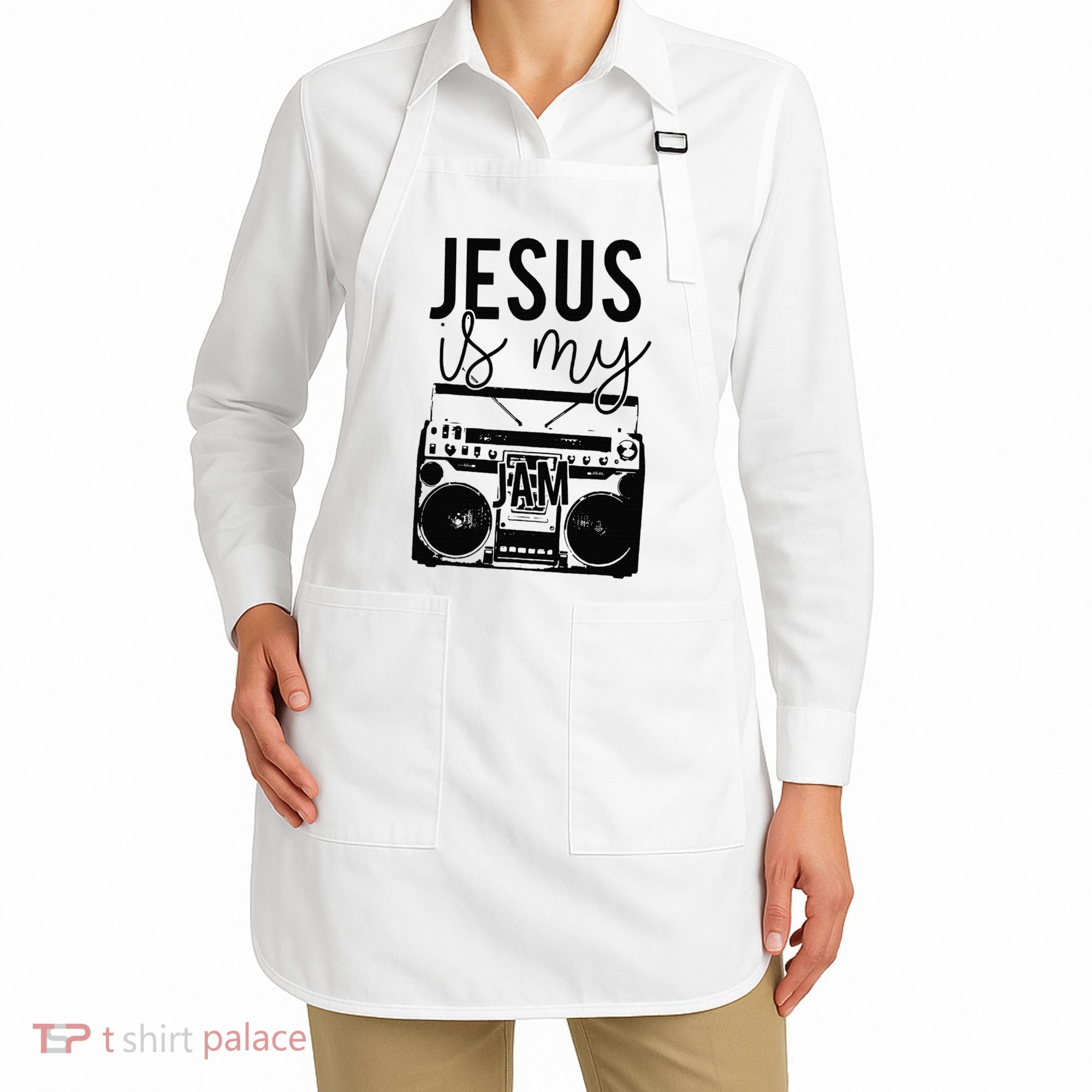 Jesus Is My Jam Christian Faith Lovers Apron