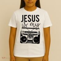 Jesus Is My Jam Christian Faith Lovers T-Shirt thumb 4