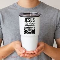 Jesus Is My Jam Christian Faith Lovers Tumbler thumb 2
