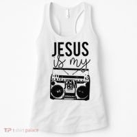 Jesus Is My Jam Christian Faith Lovers Women's Tank Top thumb 0