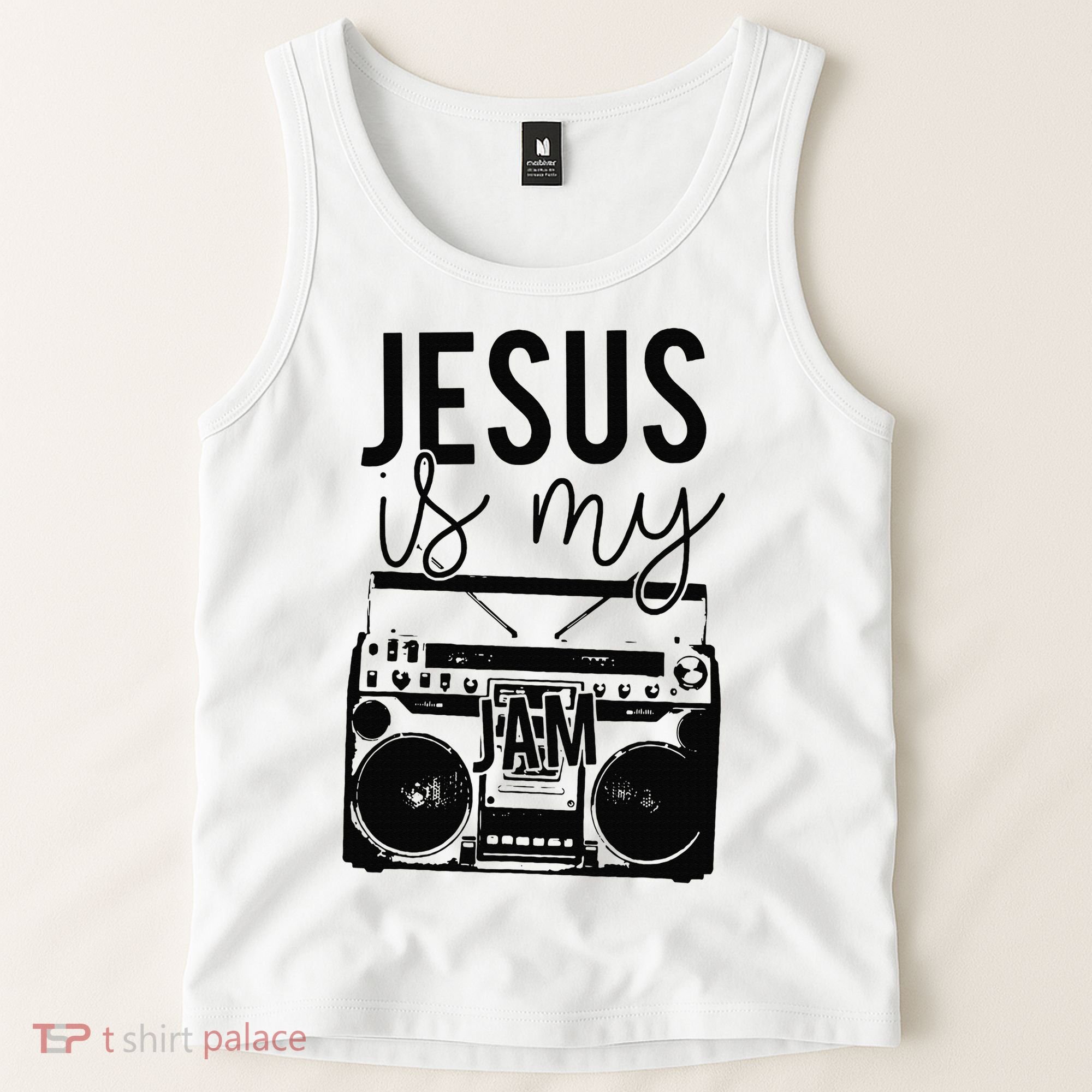 Jesus Is My Jam Christian Faith Lovers Tank Top