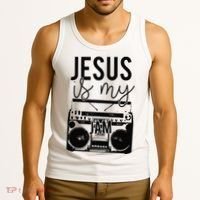 Jesus Is My Jam Christian Faith Lovers Tank Top thumb 3