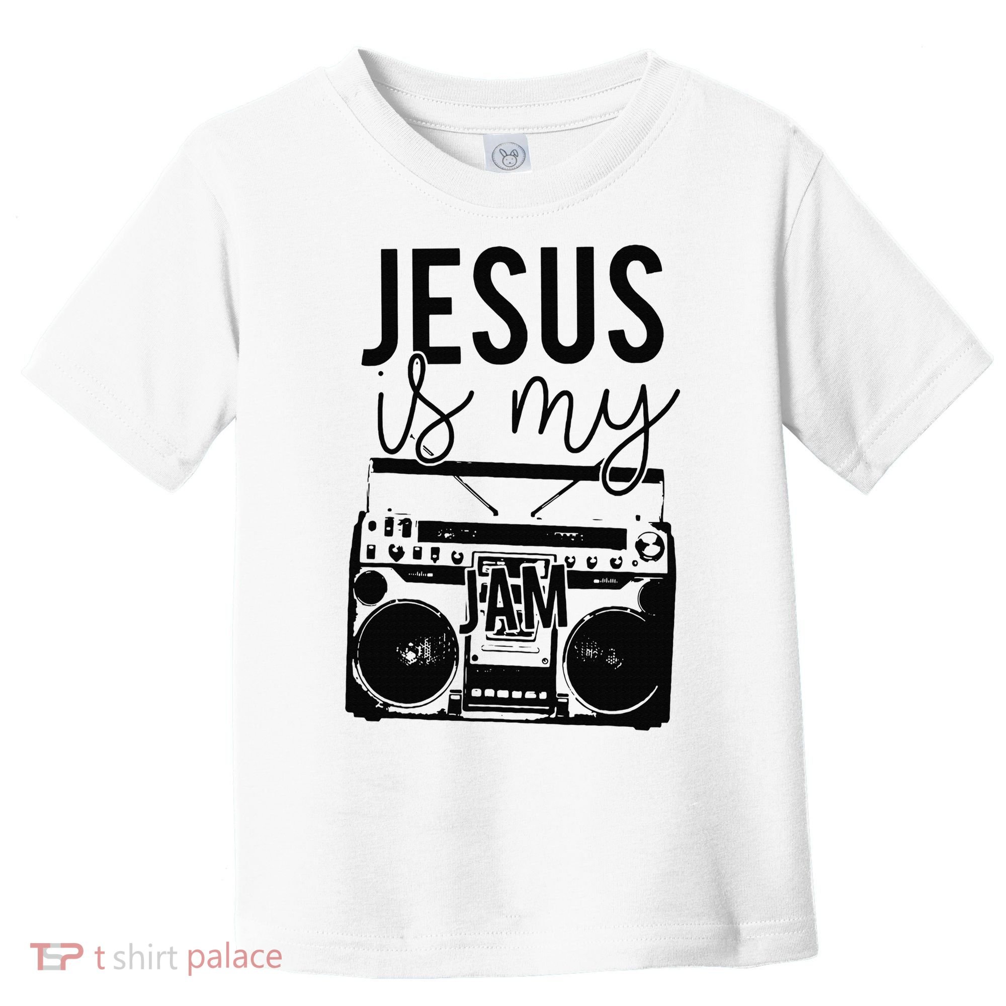 Jesus Is My Jam Christian Faith Lovers Toddler T-Shirt
