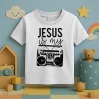 Jesus Is My Jam Christian Faith Lovers Toddler T-Shirt thumb 3