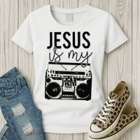 Jesus Is My Jam Christian Faith Lovers Women's T-Shirt thumb 3