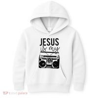 Jesus Is My Jam Christian Faith Lovers Kids Hoodie thumb 0