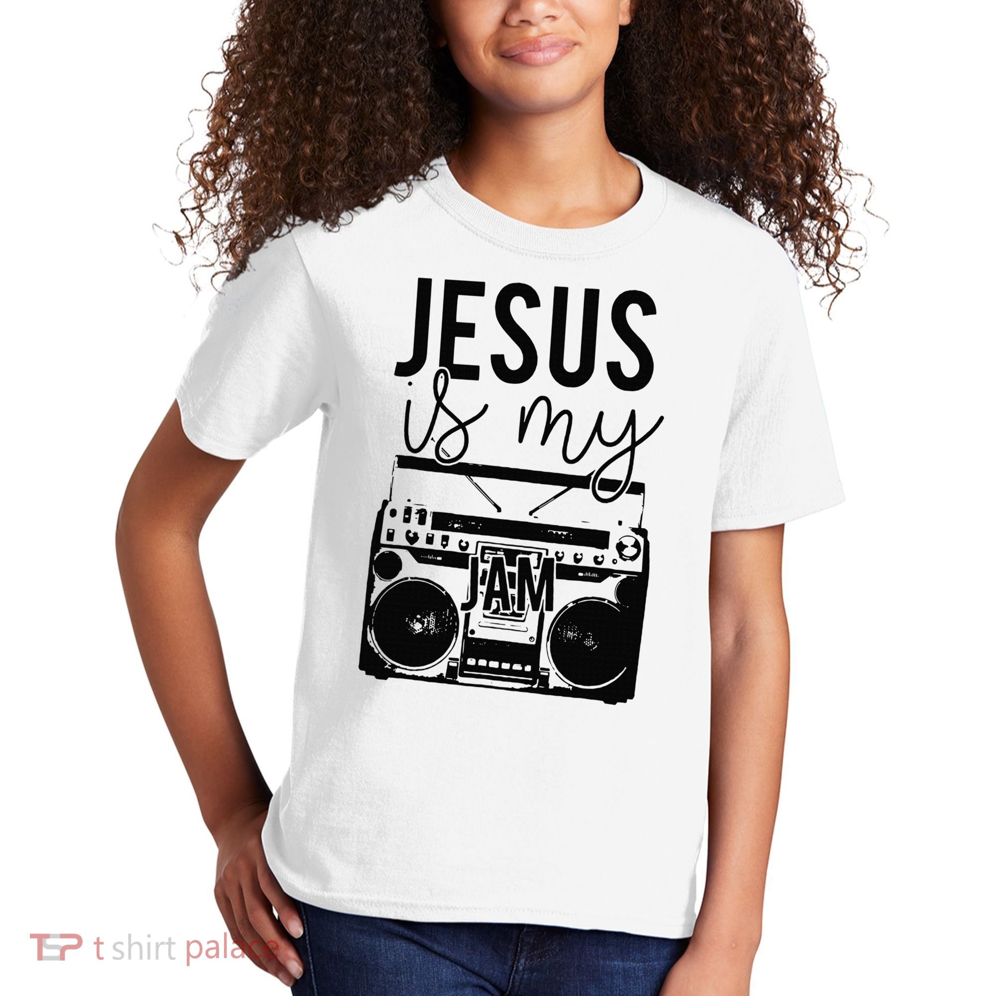 Jesus Is My Jam Christian Faith Lovers Kids T-Shirt