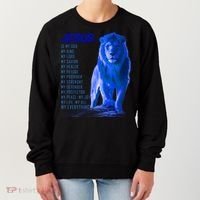 Jesus Is My Everything Quote Lion Christianity Women's Sweatshirt thumb 0