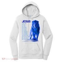 Jesus Is My Everything Quote Lion Christianity Women's Hoodie thumb 0
