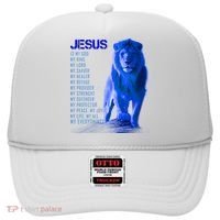 Jesus Is My Everything Quote Lion Christianity Hat thumb 0