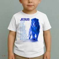 Jesus Is My Everything Quote Lion Christianity Toddler T-Shirt thumb 2