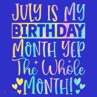 July Is My Birthday Yes The Whole Month Tie Die Women's Tank Top thumb 5