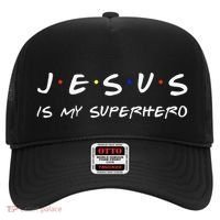 Jesus Is My Superhero Believe God Powerful Christian Hat thumb 0