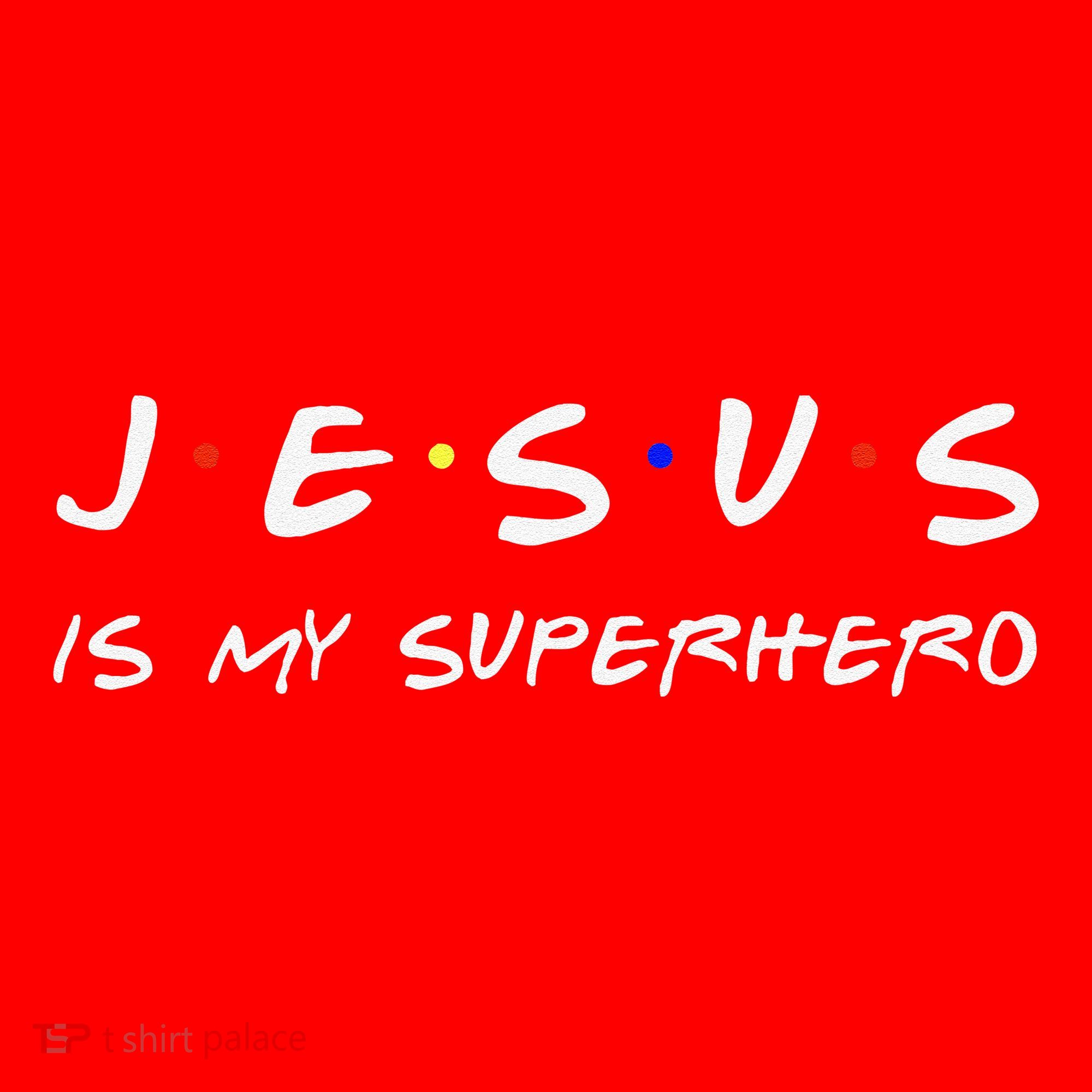 Jesus Is My Superhero Believe God Powerful Christian Santa Hat