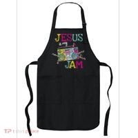 Jesus Is My Jam Christian Faith Religion Music Lover Apron thumb 0