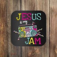 Jesus Is My Jam Christian Faith Religion Music Lover Coaster thumb 0