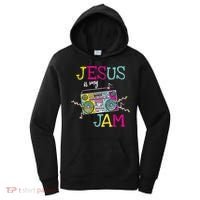 Jesus Is My Jam Christian Faith Religion Music Lover Women's Hoodie thumb 0