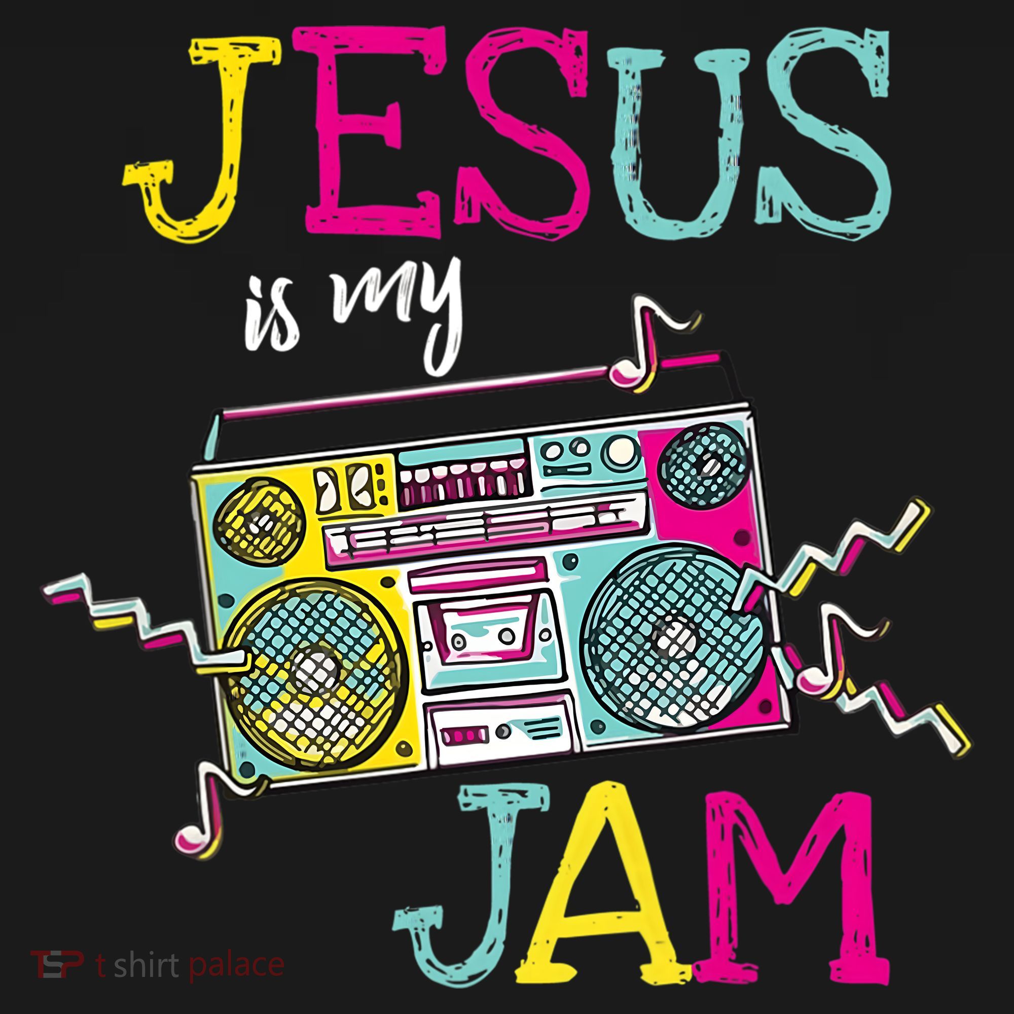 Jesus Is My Jam Christian Faith Religion Music Lover Women's Hoodie