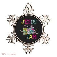 Jesus Is My Jam Christian Faith Religion Music Lover Ornament thumb 0