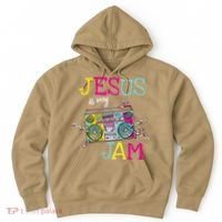 Jesus Is My Jam Christian Faith Religion Music Lover Hoodie thumb 0