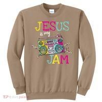 Jesus Is My Jam Christian Faith Religion Music Lover Sweatshirt thumb 0