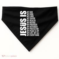 Jesus Is My Everything USA-Made Doggie Bandana thumb 0