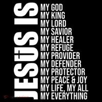 Jesus Is My Everything USA-Made Doggie Bandana thumb 2