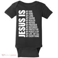 Jesus Is My Everything Baby Bodysuit thumb 0
