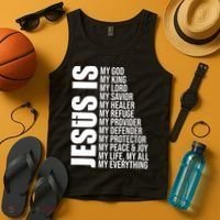 Jesus Is My Everything Tank Top thumb 4