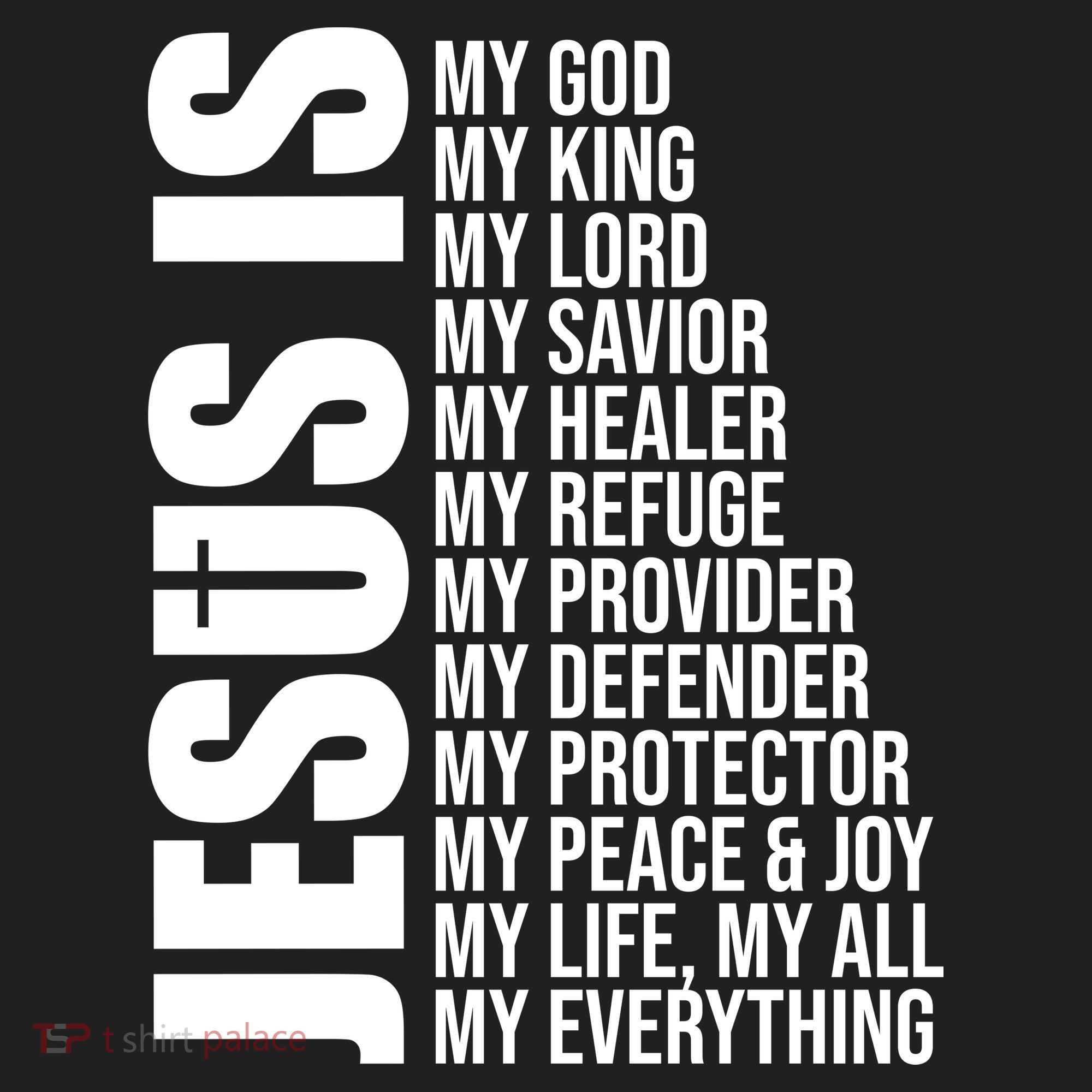 Jesus Is My Everything Golf Towel