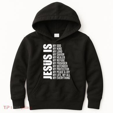 Jesus Is My Everything Kids Hoodie