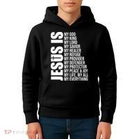 Jesus Is My Everything Kids Hoodie thumb 4