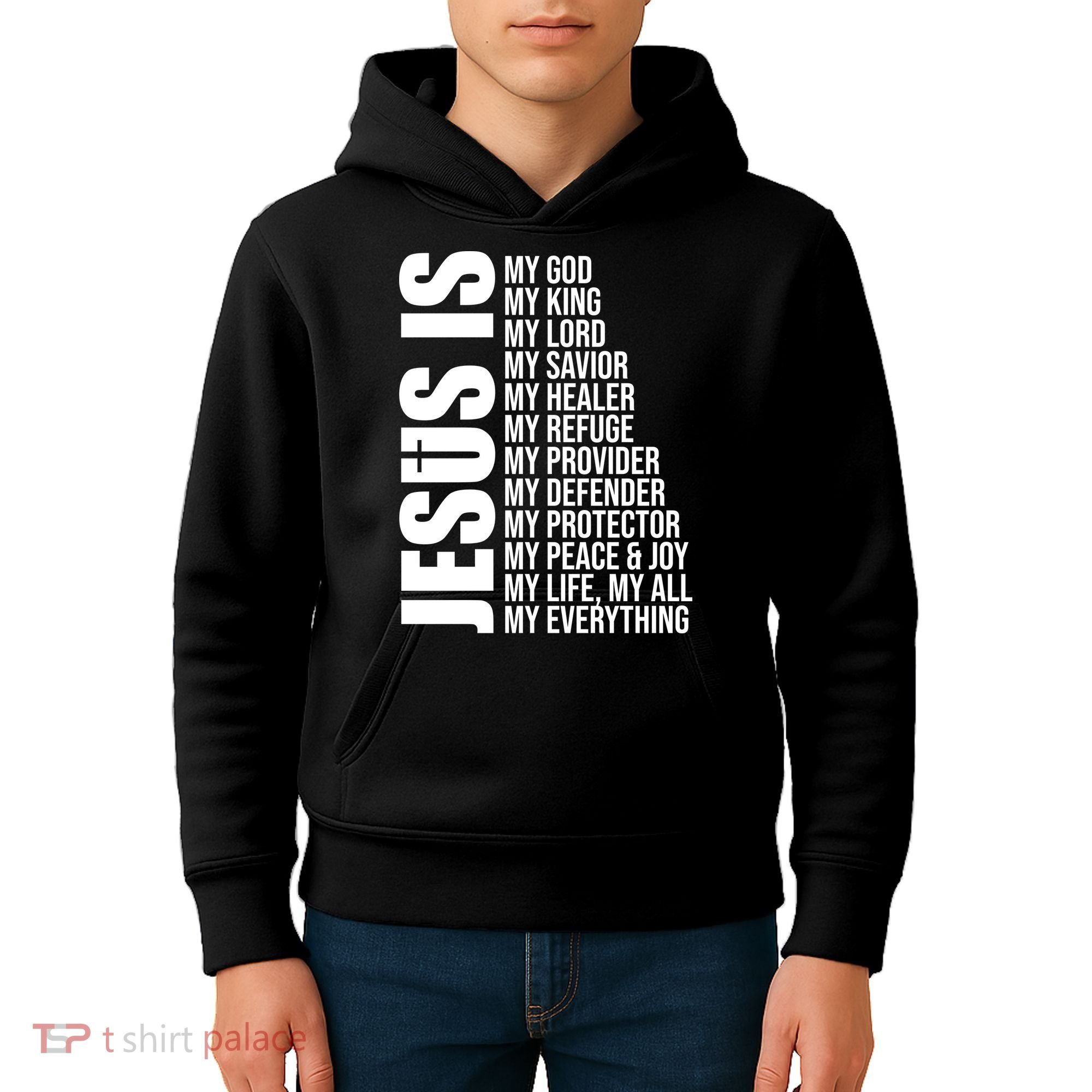 Jesus Is My Everything Kids Hoodie