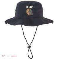 Jesus Is My God Lion Of Judah Christian Religious Faith Bucket Hat thumb 0