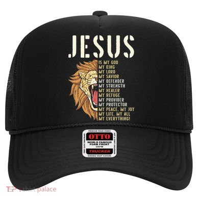 Jesus Is My God Lion Of Judah Christian Religious Faith Hat