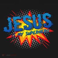 Jesus Is My Superhero Cute Powerful Christian Gift Comic Gift Pajama Set thumb 2