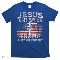 Jesus Is My Savior Trump Is My President T-Shirt thumb 0