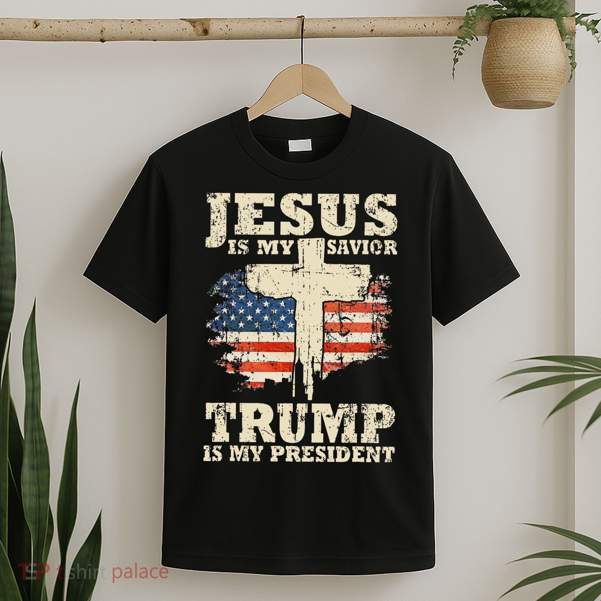 Jesus Is My Savior Trump Is My President T-Shirt