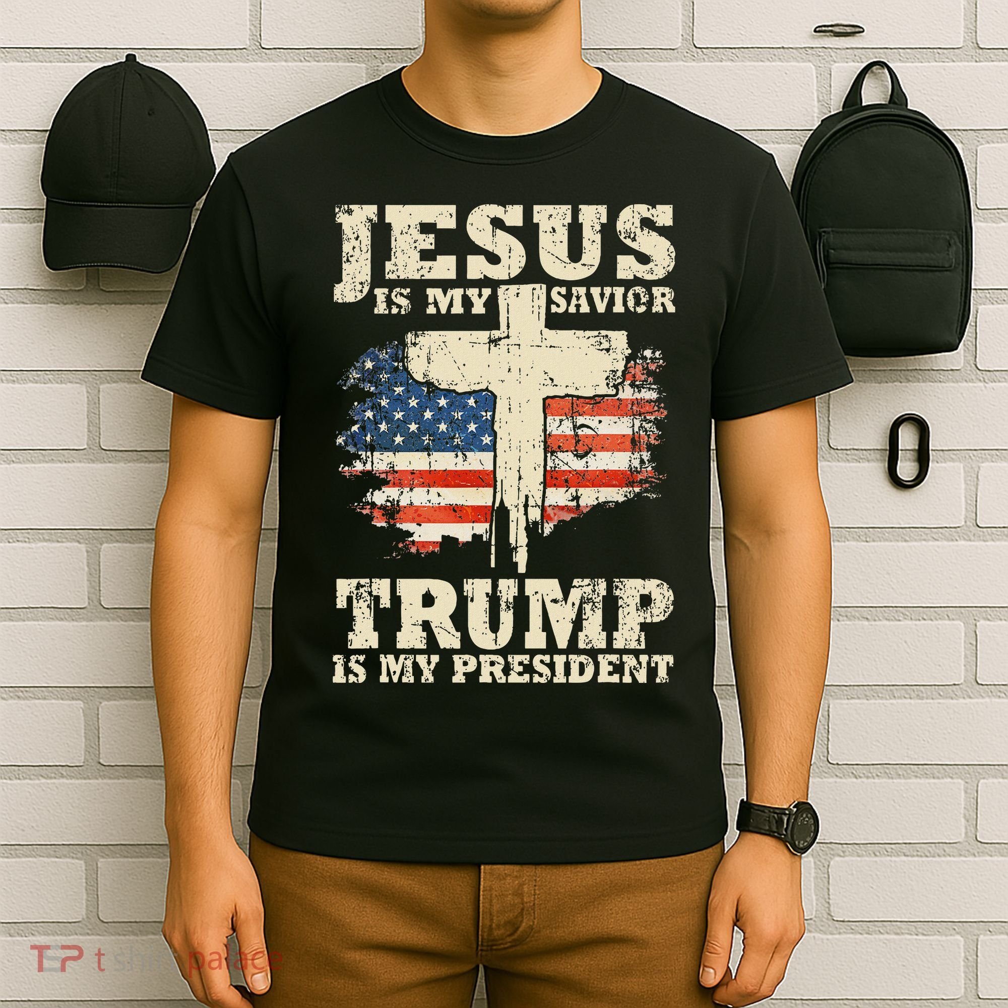 Jesus Is My Savior Trump Is My President T-Shirt