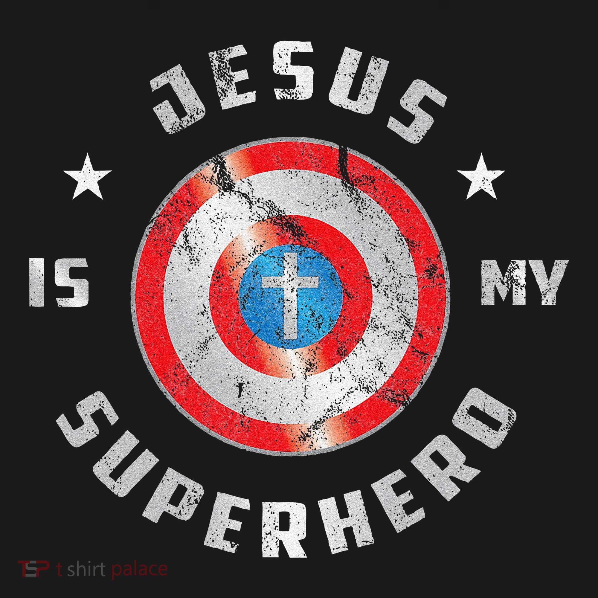 Jesus Is My Superhero Fun Christian Religious Women's Hoodie