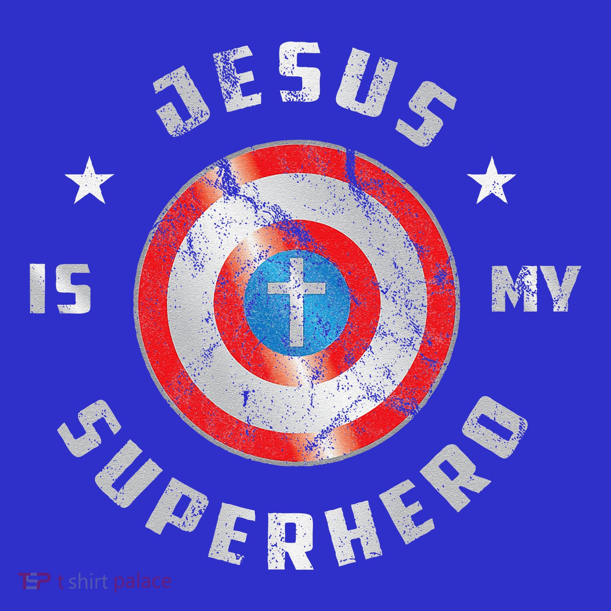 Jesus Is My Superhero Fun Christian Religious Baby Bodysuit