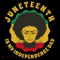 Juneteenth Is My Independence Day Black Female Pride Coffee Mug thumb 5