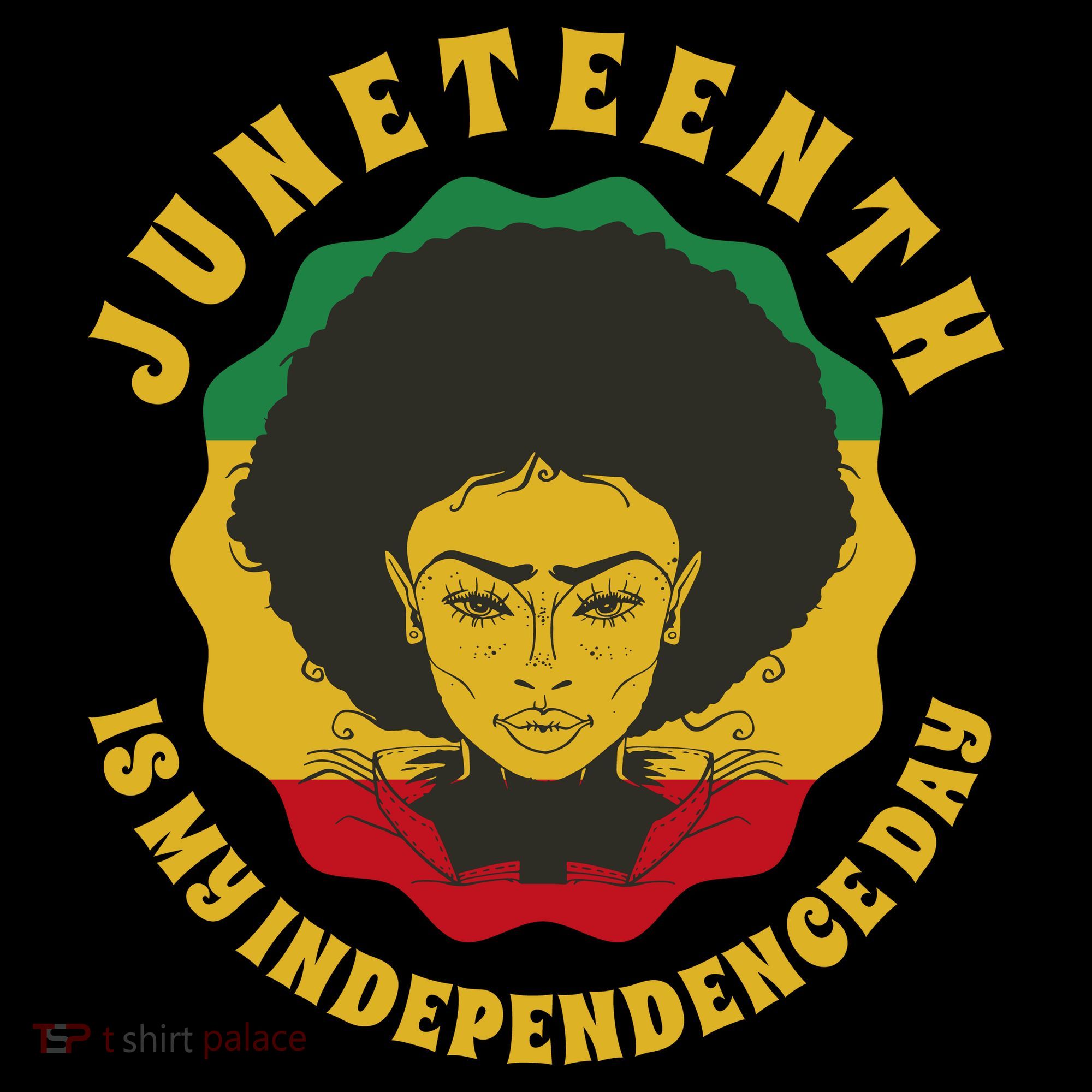Juneteenth Is My Independence Day Black Female Pride Women's Hoodie