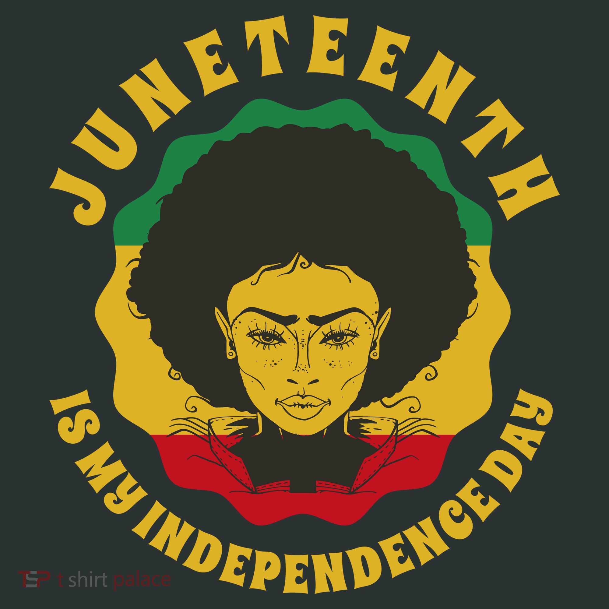 Juneteenth Is My Independence Day Black Female Pride Tote Bag