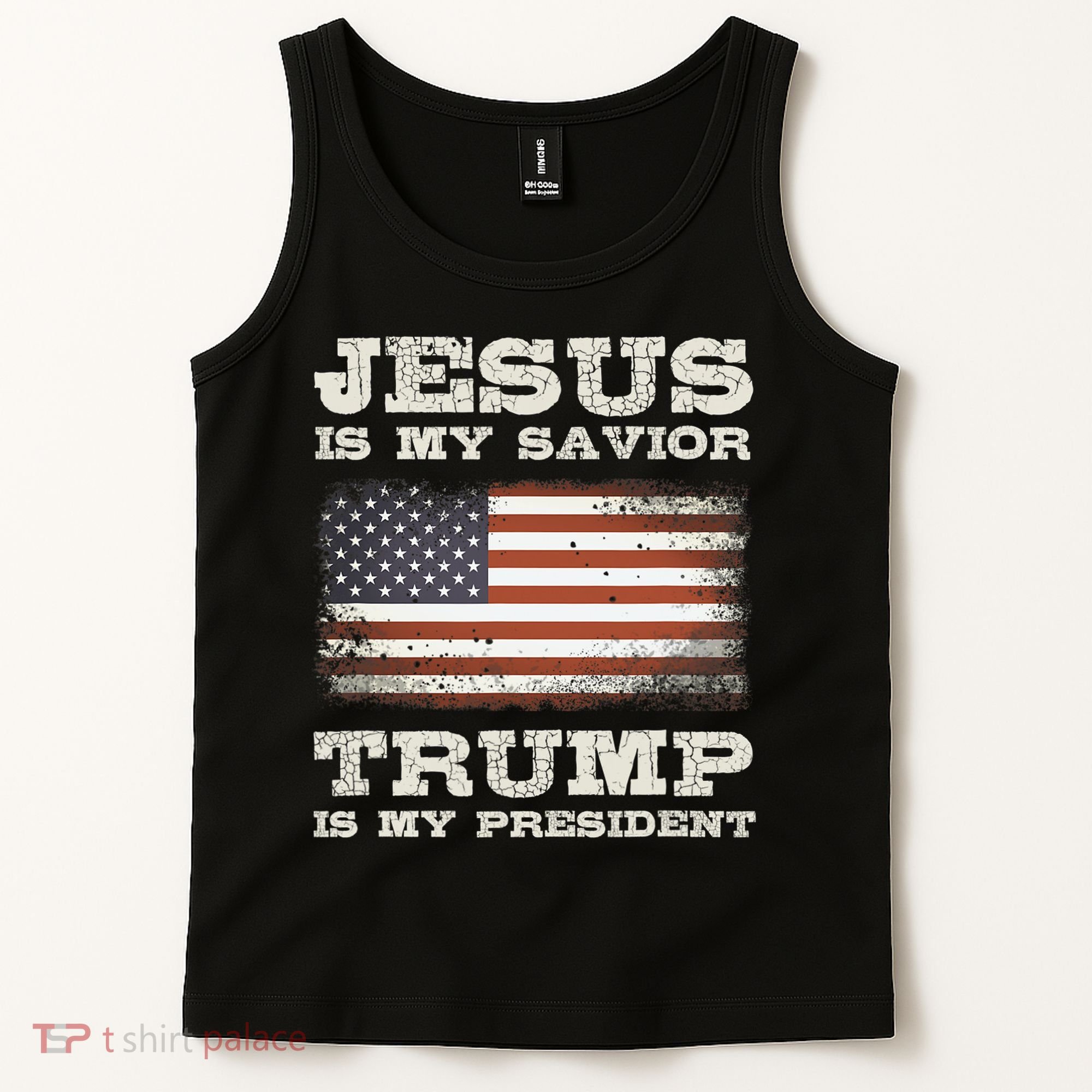 Jesus Is My Savior Trump Is My President Tank Top