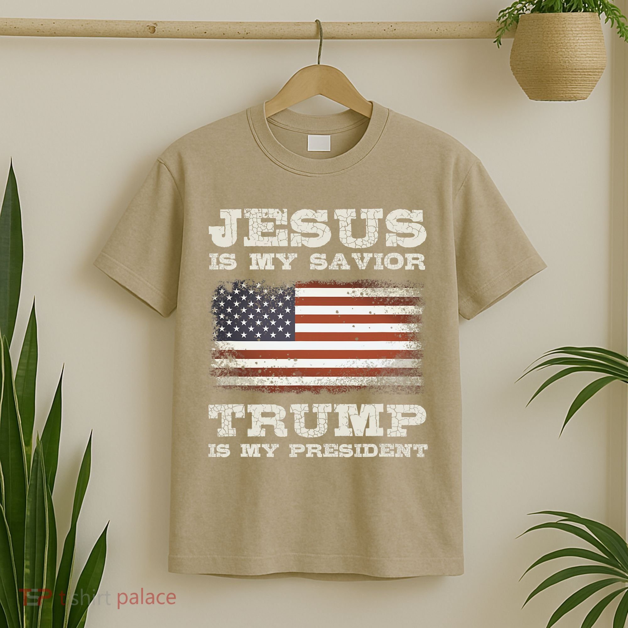 Jesus Is My Savior Trump Is My President T-Shirt