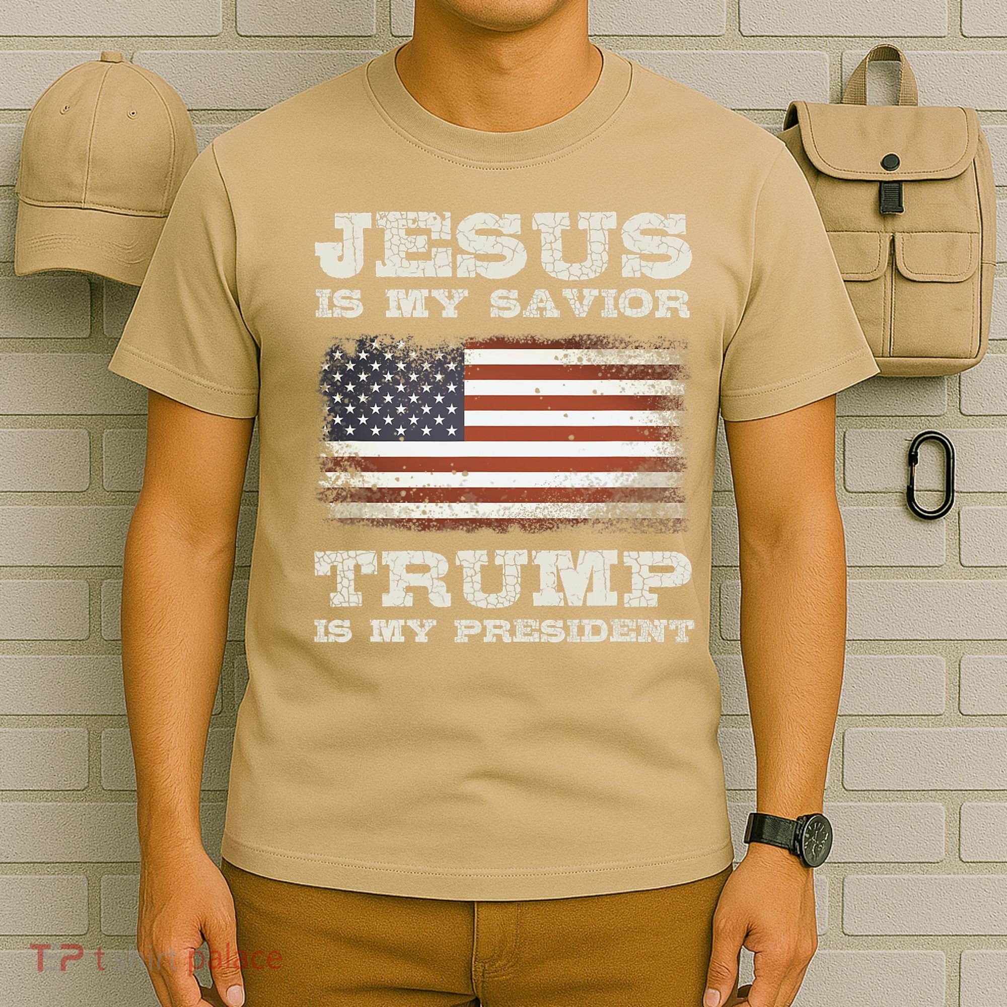 Jesus Is My Savior Trump Is My President T-Shirt