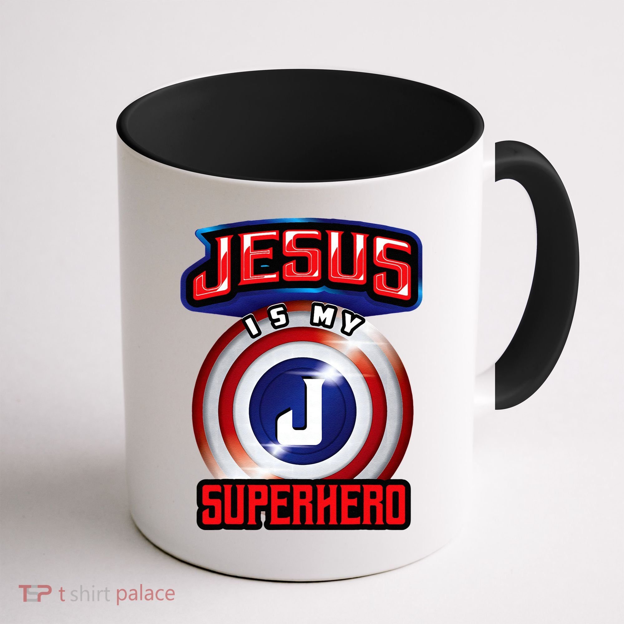 Jesus Is My Superhero Cute Powerful Christian Gift Coffee Mug