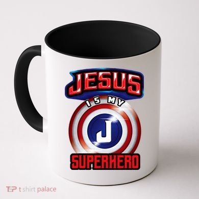 Jesus Is My Superhero Cute Powerful Christian Gift Coffee Mug